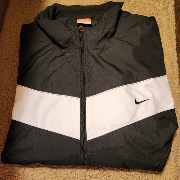 Nike Black and White Windbreaker